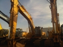 Backhoe Heavy Equipment - After Pressure Washing